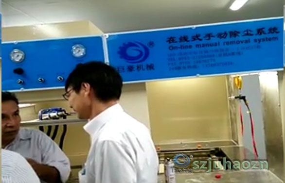 越南客戶采用了我公司的雙柜高速噴涂線